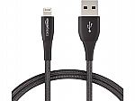 Prime Members: Amazon Basics USB-A to Lightning Charging Cable 1-Pack 3-FT $3, 2-Pk $5.50