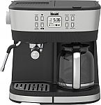 Bella Pro Combo 19-Bar Espresso and 10-Cup Drip Coffee Maker $99.99