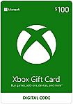 Costco Members: $100 Xbox Gift Card (Digital) $80, $50 Nintendo $40