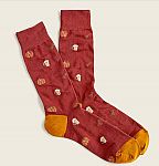 J.Crew Pumpkin Spice Latte Socks $1.25 + Free Shipping