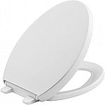 KOHLER K-4008-0 Reveal Quiet-Close Elongated Toilet Seat $15.77