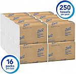 16-Pk Scott Essential Multifold Paper Towels $14