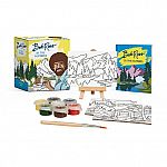 Bob Ross by the Numbers Mini Book & Art Set $5