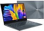 ASUS ZenBook Flip 13 OLED Ultra Slim 13.3" Convertible Laptop (i5-1135G7 8GB 512GB UX363EA-DB51T) $744.99