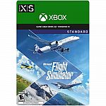 Microsoft Flight Simulator (Xbox Series X|S/Windows 10 Digital Code) $20 (Org $60)