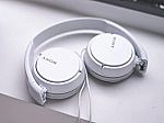 Sony ZX Series Wired On-Ear MDR-ZX110 Headphones $10