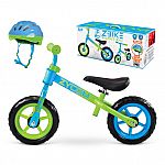 10" Zycom ZBike Toddlers Balance Bike w/ Helmet $25
