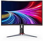 AOC C27G2Z 27" Curved Frameless Ultra-Fast Gaming Monitor $159.99