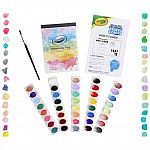 62-Piece Crayola Deluxe Watercolor Paint Art Set $8.40