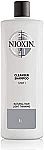 33.8 Oz Nioxin System 1 Cleanser Shampoo $13.31