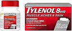 100-Ct Tylenol 8 Hour Muscle Aches & Pain Acetaminophen Tablets $4.89