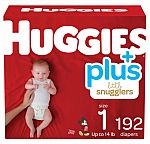 Huggies Plus Diapers: Newborn Kit $22, Sizes 1 - 2 $33