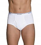 15-Pk Fruit of the Loom Men's Tag-Free Cotton Briefs (S or L) $12.50