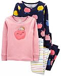 Carters and Oshkosh  - Up to Extra 50% Off: 4-pc Cotton PJs $4.49 (88% Off)
