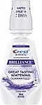Crest 3D White Brilliance Alcohol Free Whitening Mouthwash 16.9 fl oz $3.49