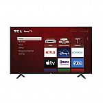 TCL 55" 55S431 4K HDR Roku Smart TV $319