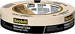 Scotch General Use Masking Tape for Basic Painting, 0.94 inches by 60 yards $1.65