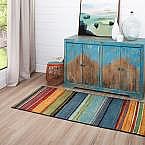 Mohawk Home 2 ft. x 5 ft. Rainbow Multi Runner Rug $17.60 + Free Shipping