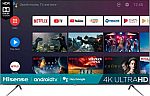 Hisense 85" Class H6510G Series LED 4K UHD Smart Android TV $999.99
