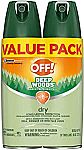 2-Ct 4-oz OFF! Deep Woods Insect & Mosquito Repellent VIII $5.90