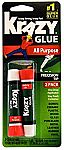2-Count 2g Krazy Glue All Purpose Super Glue w/ Precision Tip $1.77