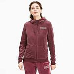 PUMA Modern Basics Women's Velour Full Zip Hoodie $27 and more