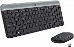 Logitech MK470 Slim Wireless Keyboard & Mouse Combo $25.80