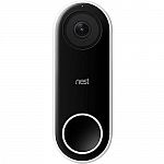 Google Nest Hello Smart Wi-Fi Video Doorbell (White) $130