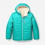 Eddie Bauer Kids Deer Harbor Reversible Hooded Jacket $15 Shipped