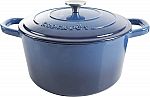 7-Qt Crock-Pot Artisan Round Enameled Cast Iron Dutch Oven $48