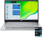 Acer Swift 3 Intel Evo Laptop: 14" Full HD, i7-1165G7, Intel Iris Xe Graphics, 8GB DDR4, 256GB SSD $669.99