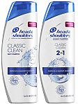 2-Pack 13.5-Oz Head & Shoulders Shampoo (Various) + $3 Walgreens Cash Rewards $6