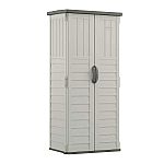 Suncast 22 cu. ft. Vertical Resin Storage Shed for Backyard and Patio $149