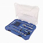 Kobalt 65-Piece Polished Chrome Mechanics Tool Set $8.99 and more