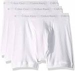 Calvin Klein Men's Cotton Classics 3-Pk Boxer Briefs $15.80