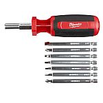 Milwaukee Square Drive 9-in-1 Multi-Bit Driver 9.06 in $9.99