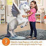 Melissa & Doug Large Plush Pegasus $24.76 (75% Off)