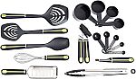 17-Piece Amazon Basics Kitchen Tools and Gadget Set $12.90