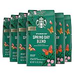 6-Pack 10-Oz Starbucks Medium Roast Ground Coffee $21.47
