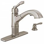 Home Depot - Indoor and Outdoor Kitchen Sale: Delta Allentown Pull-Out Sprayer Faucet $69 (orig. $119) and more