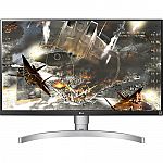 27" LG 27UK650-W 4K 3840x2160 UHD HDR 10 IPS FreeSync Monitor $329
