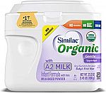 6-Count 23.2oz Similac Organic w/ A2 Milk Infant Formula $82.29 (50% Off) & More