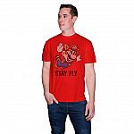 Super Mario Bros. Stay Fly T-Shirt $5 and more