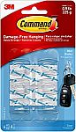 36-Ct Command Mini Hooks (Clear) $4 (Was $10)