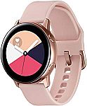 (Back) Samsung Galaxy Watch Rose Gold: Active (40mm) $37.50 (EDU Acct Req'd) (No Trade-in)
