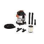 Ridgid 10 gal 6.0 HP Stainless Steel Wet/Dry Vac $49 + $9 Shipping