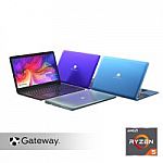 Gateway 15.6" FHD Ultra Slim Laptop (Ryzen 5 3450U 8GB 256GB) $319