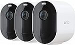 3-Pack Arlo Pro 4 Spotlight Camera (No Hub Needed) $300
