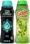 20Oz Downy Unstopables Scent Booster Beads + 20 Gain Fireworks Beads $12.96