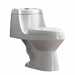 Glacier bay Fenwick 1-pc 1.6 GPF/1.1 GPF Dual Flush Toilet $229 (save $130) and more